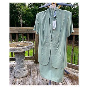 White Stag Women's Cilantro (Green) Dress, 26/28